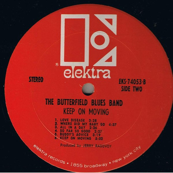 Paul Butterfield Blues Band, The - Keep On Moving