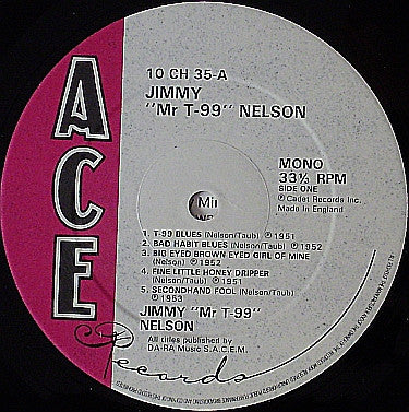 Jimmy Nelson (3) - Jimmy T - 99 Nelson