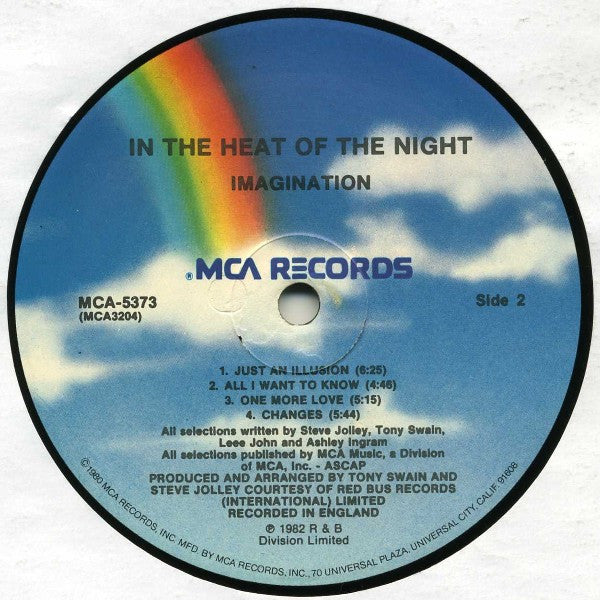 Imagination - In The Heat Of The Night