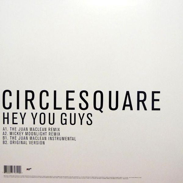 Circlesquare - Hey You Guys