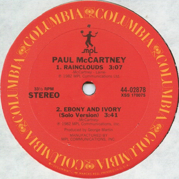 Paul McCartney - Ebony And Ivory