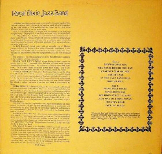 Frank Toti & Michael Gaughan - Royal Inn Casino Presents, Royal Dixie Jazz Band - Bourbon Street In Las Vegas