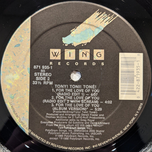 Tony! Toni! Toné! - For The Love Of You