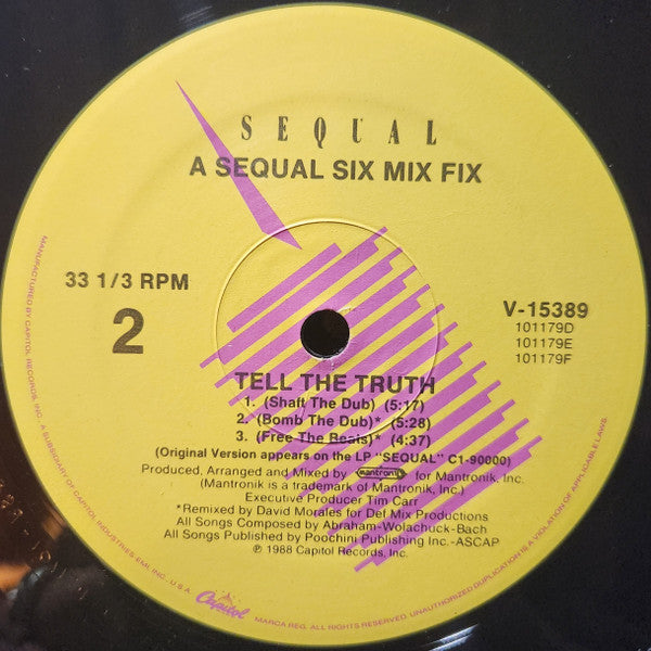 Sequal - Tell The Truth