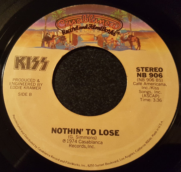 Kiss - Shout It Out Loud / Nothin' To Lose