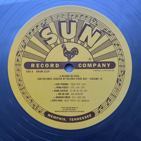 Various - A Decade In Love: Sun Records Curated By Record Store Day - Volume 10
