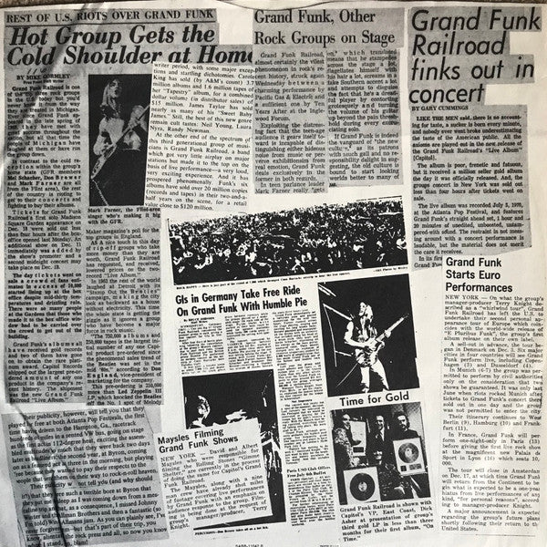 Grand Funk Railroad - Mark, Don & Mel 1969-71