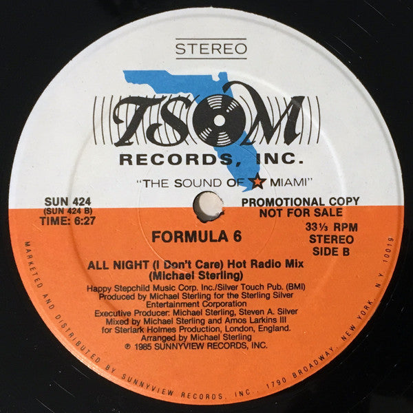 Formula 6 - All Nite (I Don't Care)