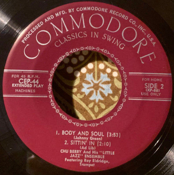 Stardust • Forty Six West Fifty Two • Body And Soul • Sittin’ In