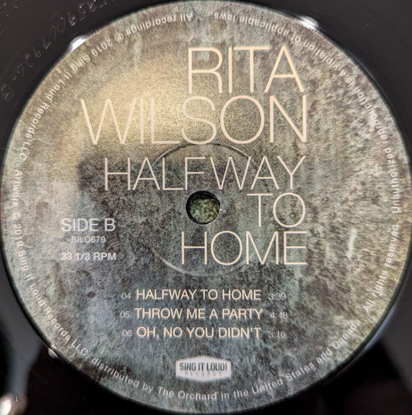 Rita Wilson (2) - Halfway To Home