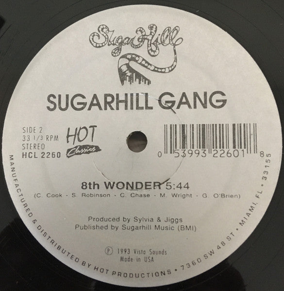 Sugarhill Gang - Rappers Delight / 8th Wonder