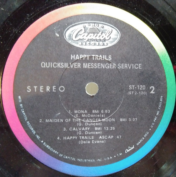 Quicksilver Messenger Service - Happy Trails