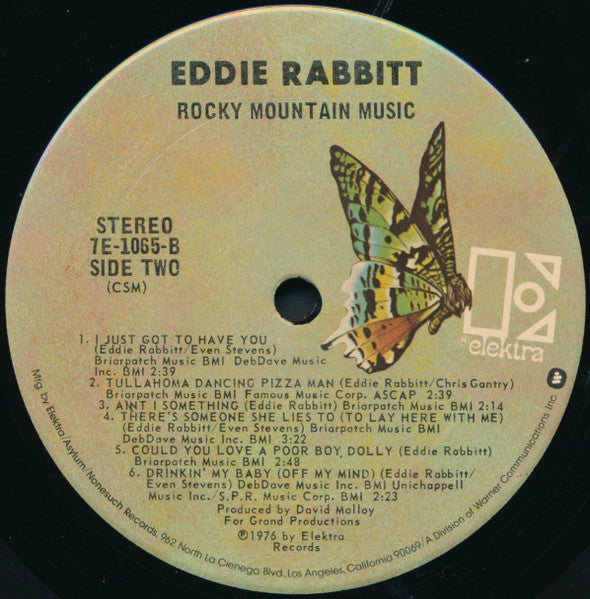 Eddie Rabbitt - Rocky Mountain Music