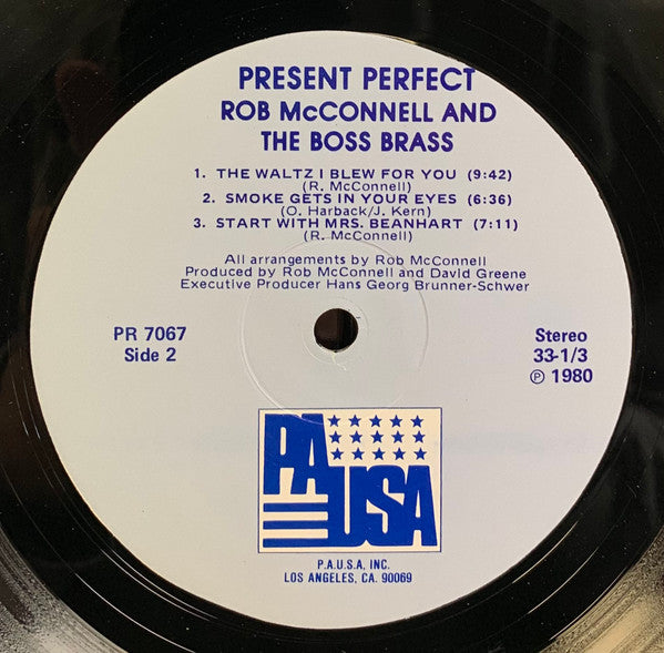 Rob McConnell & The Boss Brass - Present Perfect