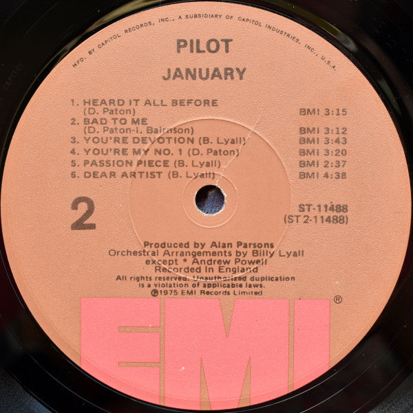 Pilot - January