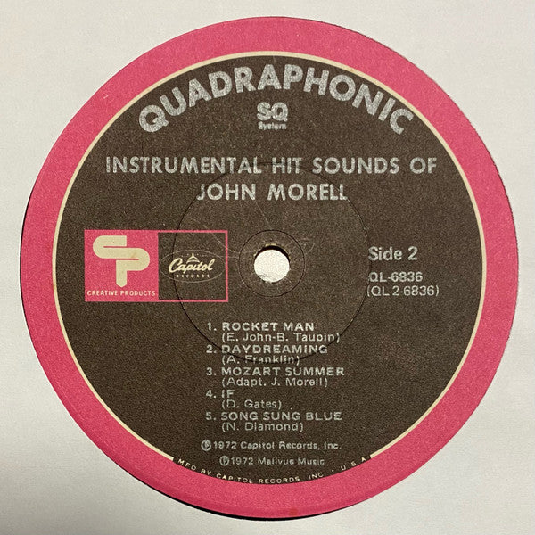 John Morell - Instrumental Hit Sounds Of John Morell