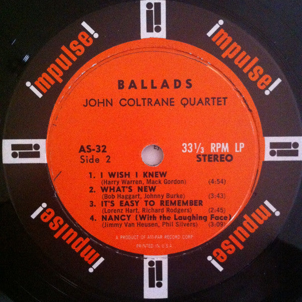 The John Coltrane Quartet - Ballads