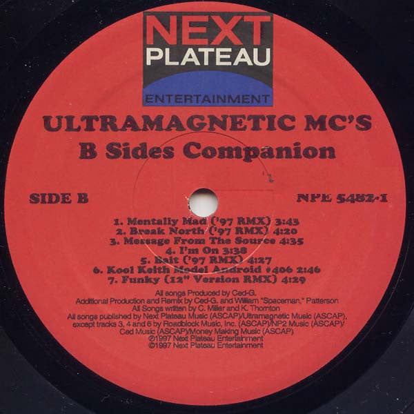 Ultramagnetic MC's - The B-Sides Companion