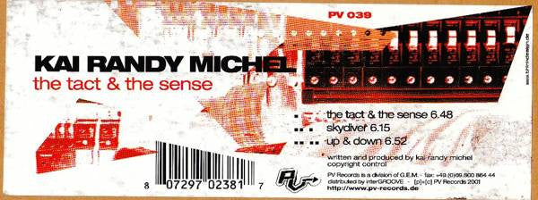 Kai Randy Michel - The Tact & The Sense