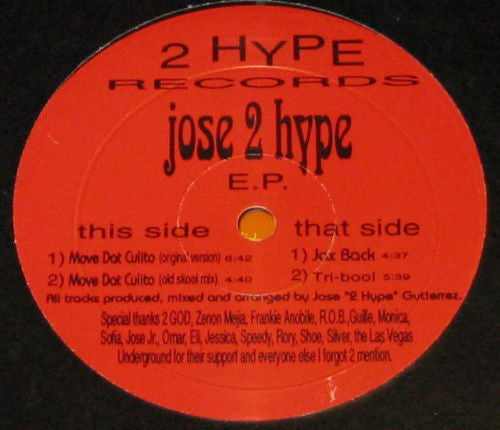 Jose 2 Hype E.P.