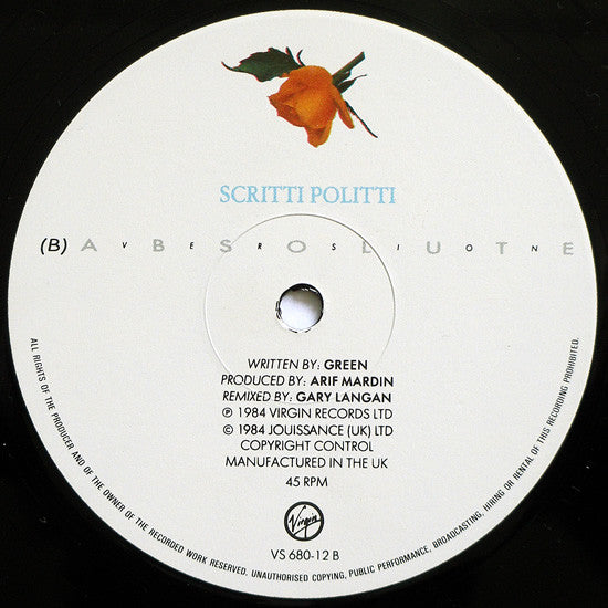 Scritti Politti - Absolute