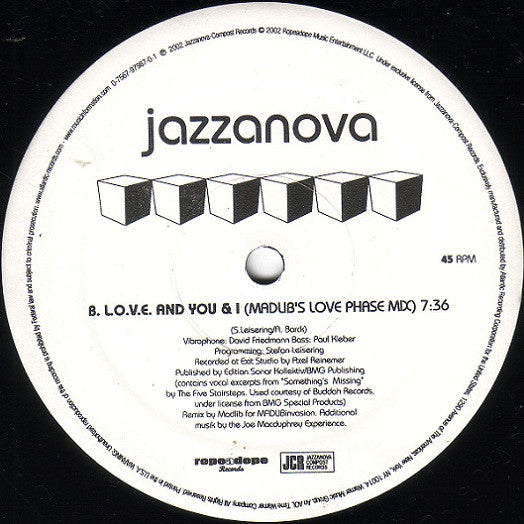 Jazzanova - Another New Day / L.O.V.E. And You & I