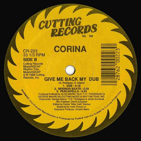 Corina - Give Me Back My Heart