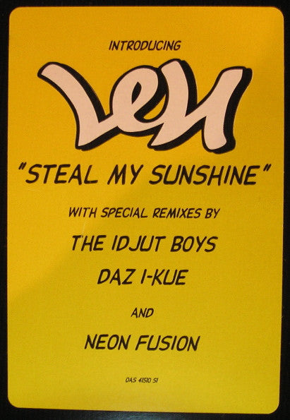 Len - Steal My Sunshine (Remixes)