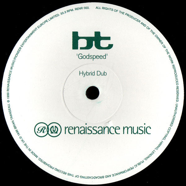 BT - Godspeed (Hybrid Remixes)