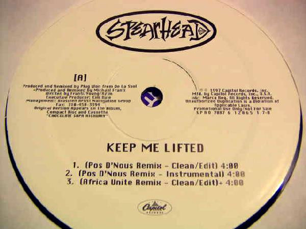 Spearhead - Keep Me Lifted