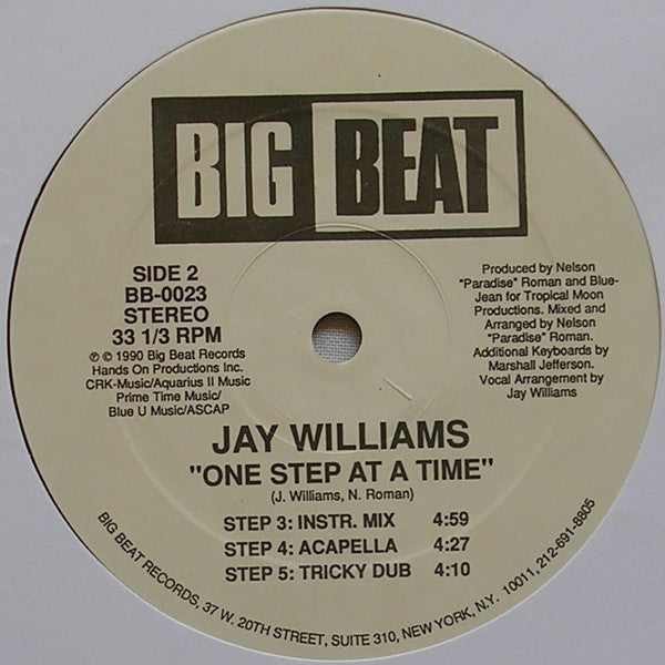 Jay Williams - One Step At A Time