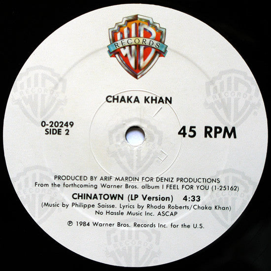 Chaka Khan - I Feel For You
