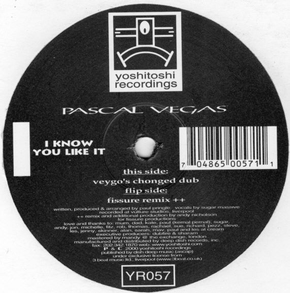 Pascal Vegas - I Know You Like It