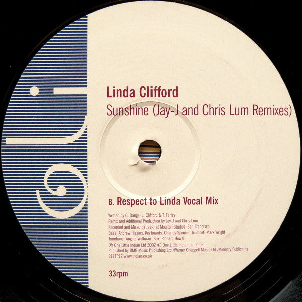 Linda Clifford - Sunshine (Jay-J and Chris Lum Remixes)