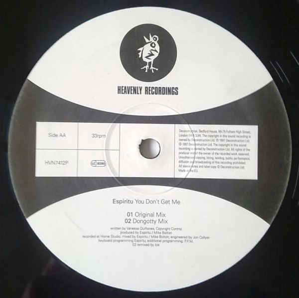 Espiritu - You Don't Get Me