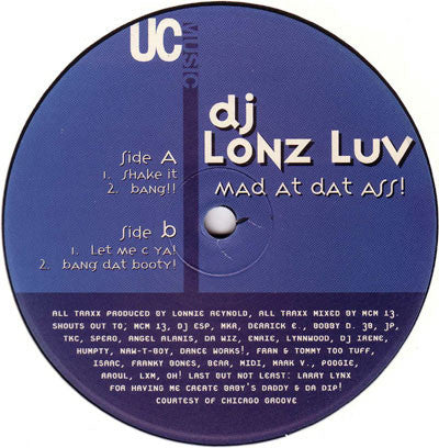 DJ Lonz Luv - Mad At Dat Ass