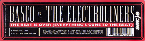 Basco - The Beat Is Over (Everything's Gone To The Beat)