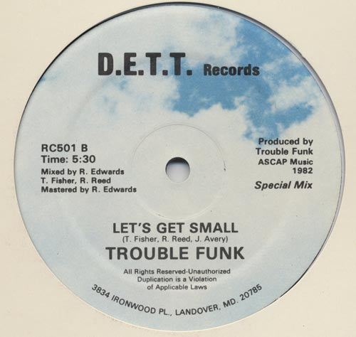Trouble Funk - Let's Get Small