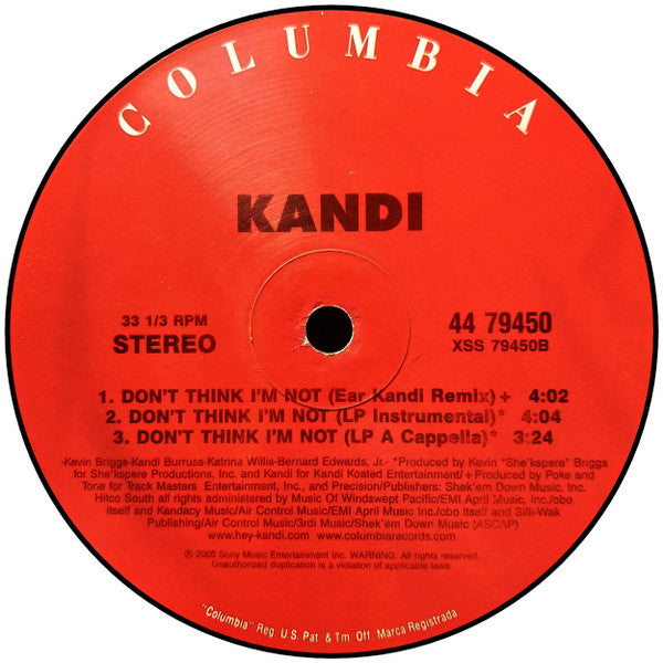 Kandi - Don't Think I'm Not