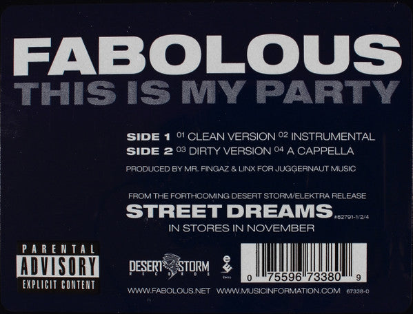 Fabolous - This Is My Party