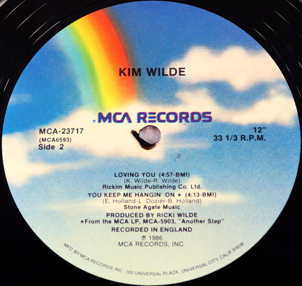 Kim Wilde - You Keep Me Hangin' On (Extended Mix)