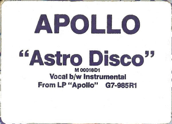 Apollo - Astro Disco