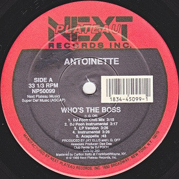 Antoinette - Who's The Boss
