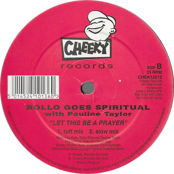 Rollo Goes Spiritual With Pauline Taylor - Let This Be A Prayer