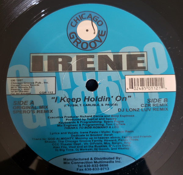 Irene - I Keep Holdin' On