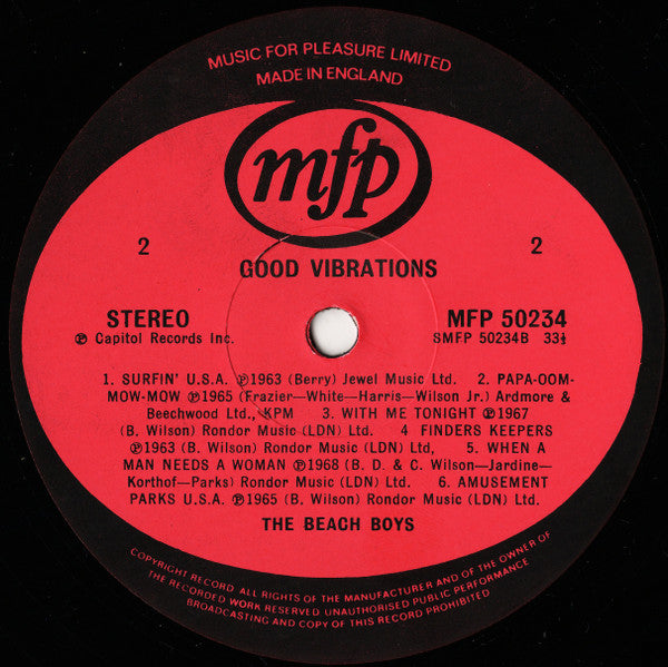 Beach Boys, The - Good Vibrations