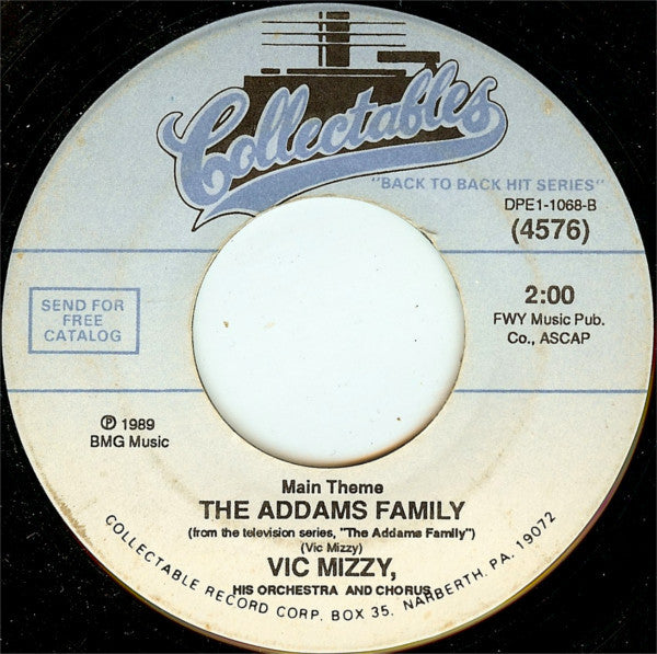 Neal Hefti / Vic Mizzy And His Orchestra - Batman Theme / The Addams Family