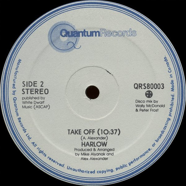 Harlow - Take Off