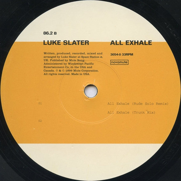 Luke Slater - All Exhale