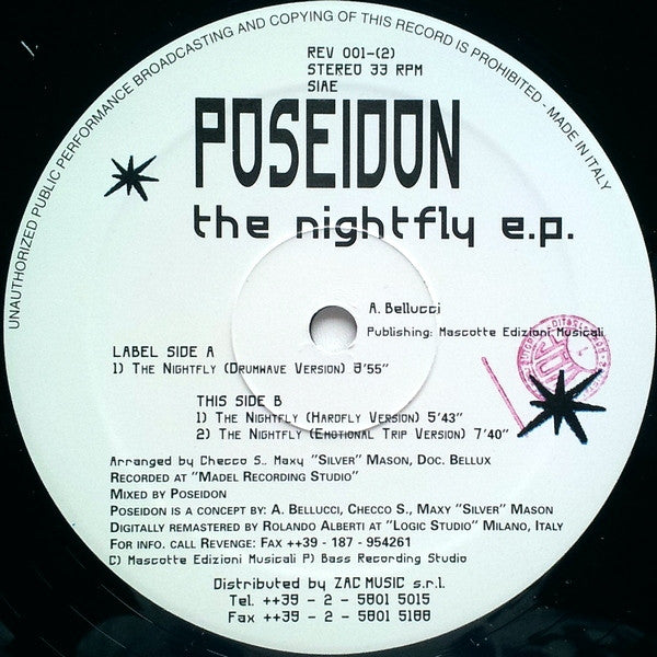 Poseidon - The Nightfly EP